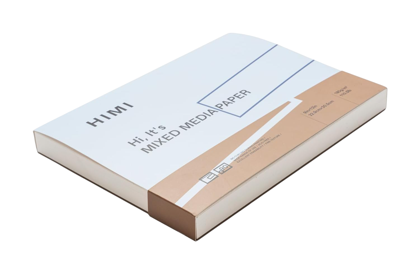 Mix Media Paper Pad 9X12'' by Himi